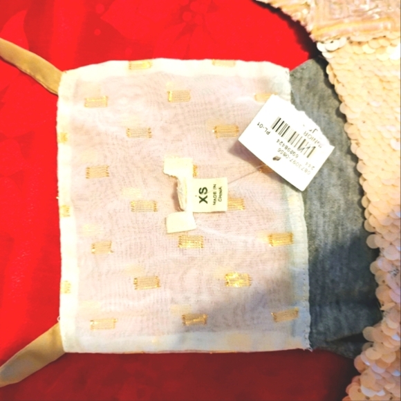 Anthropologie Tiny Marianne Sequin Tank Top NWT - Picture 5 of 5